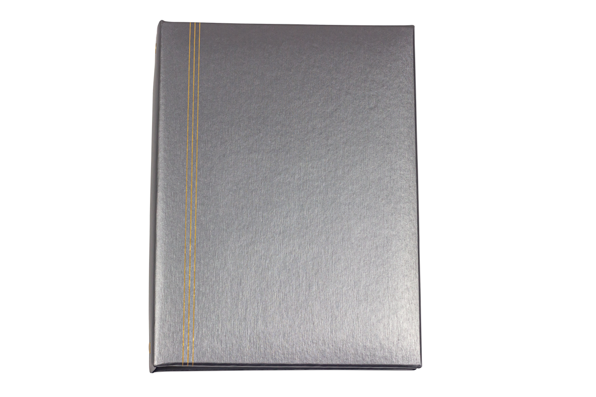 Brushed Pewter Register Book