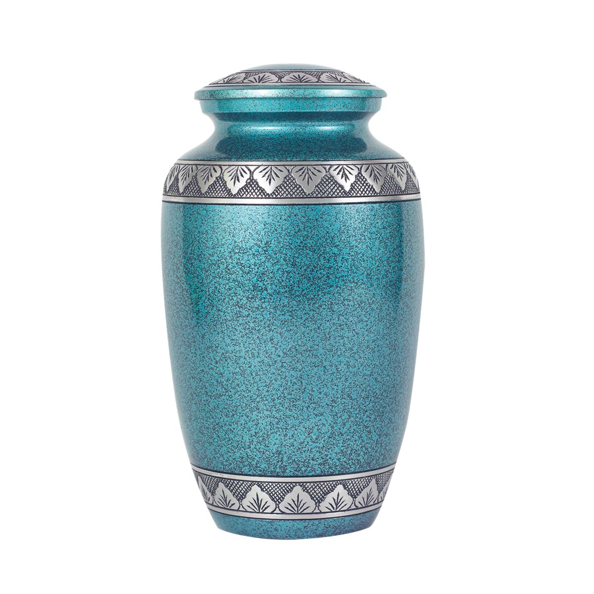 Aqua Aluminum Urn