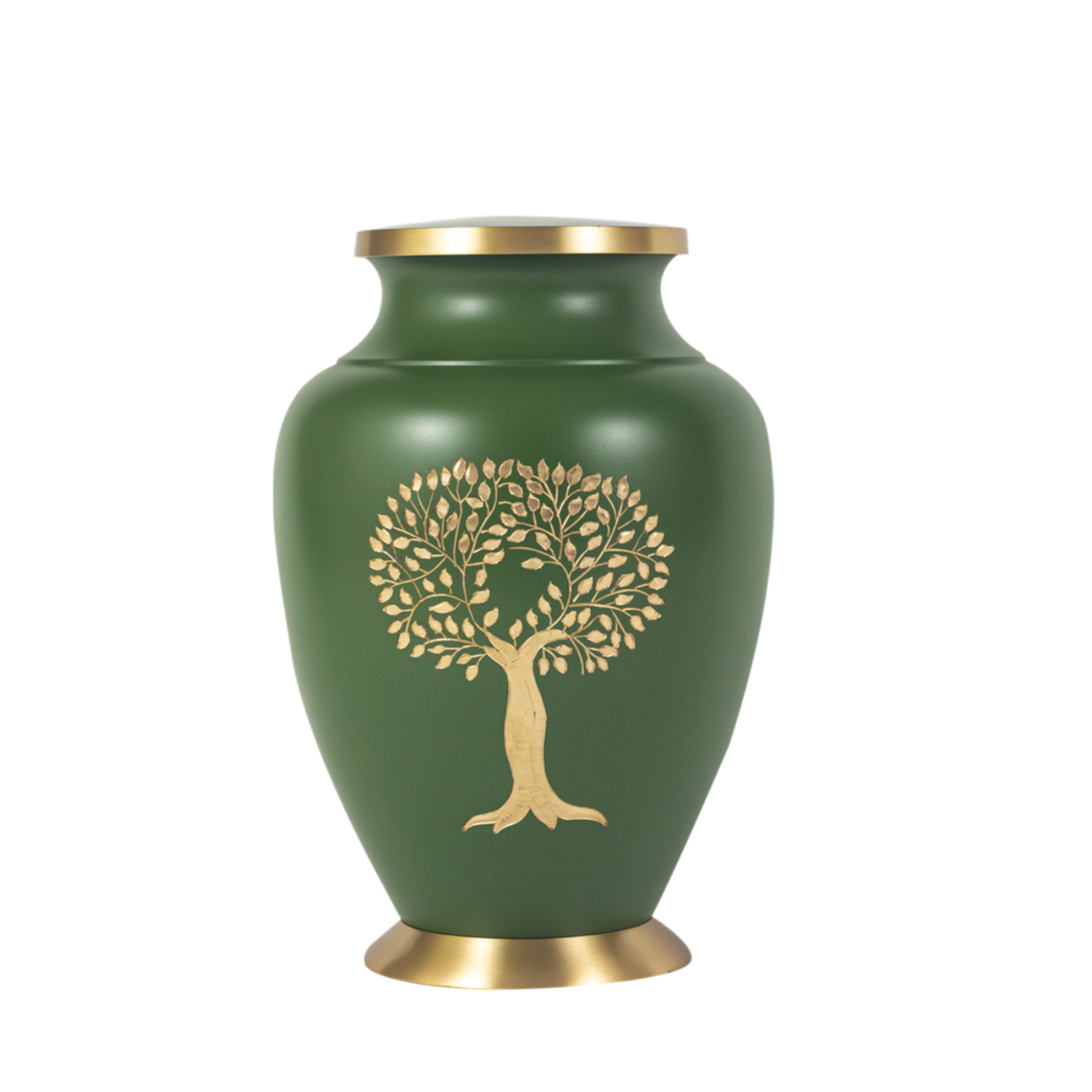 Green Tree of Life Urn