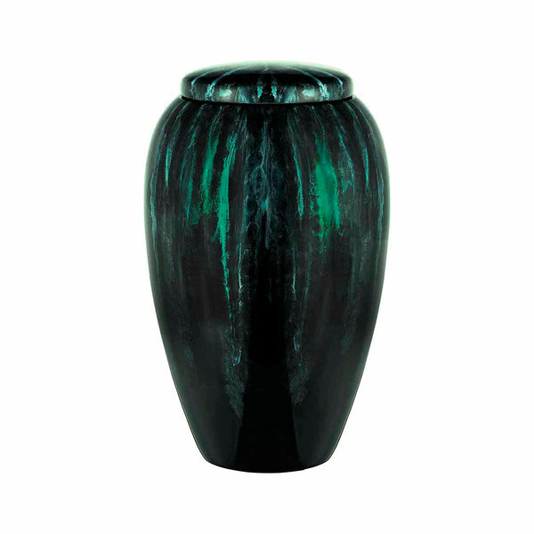 Green Spartan Fibreglass Urn