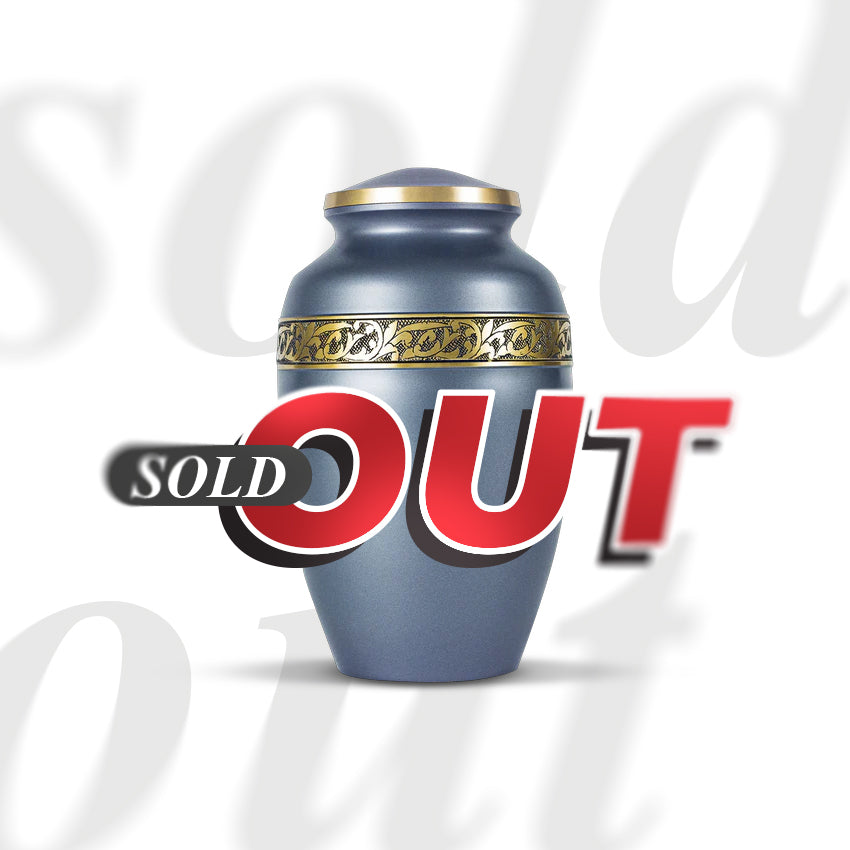 Diamond Brass Urn