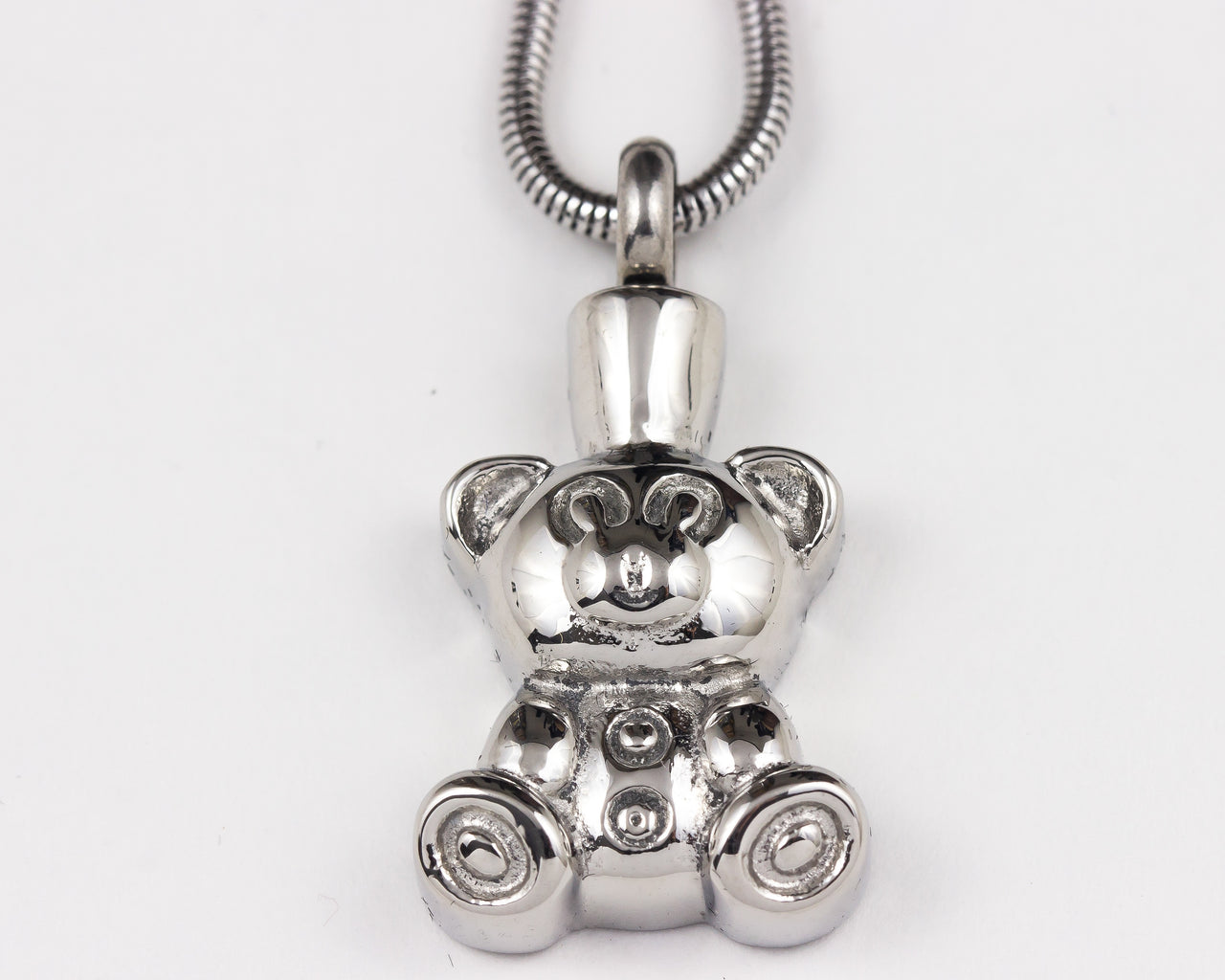 Teddy Bear Stainless Steel Pendant
