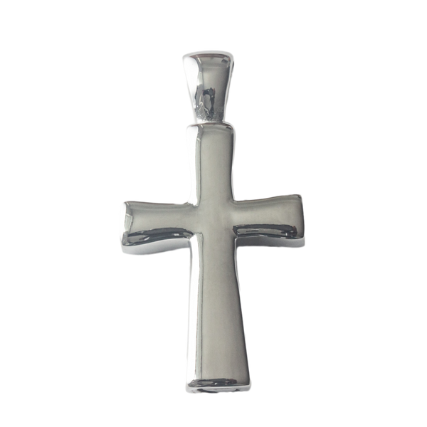 Plain Cross Stainless Steel Pendant