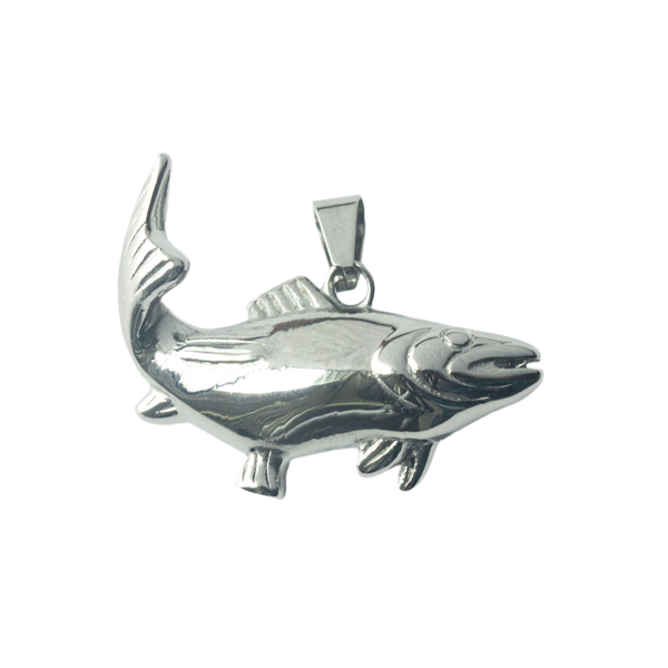 Sport Fish Stainless Steel Pendant