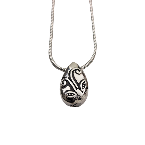 Tear Drop Stainless Steel Pendant