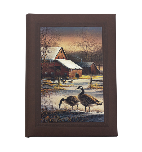 Barn and Geese Printed Cover