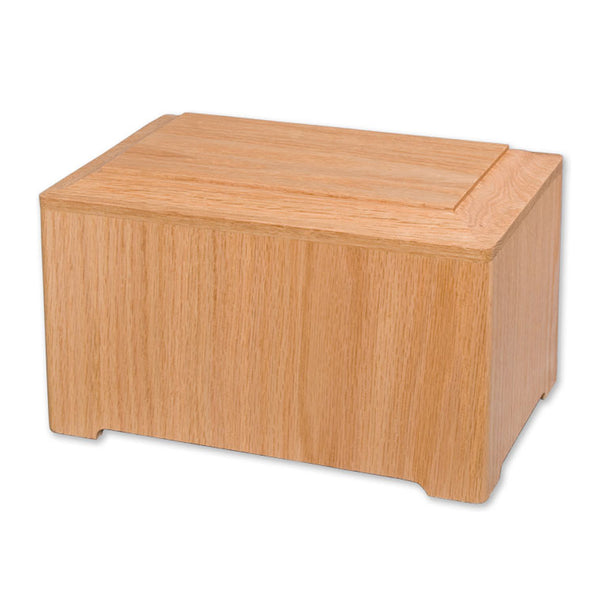 Simplicity Oak Urn