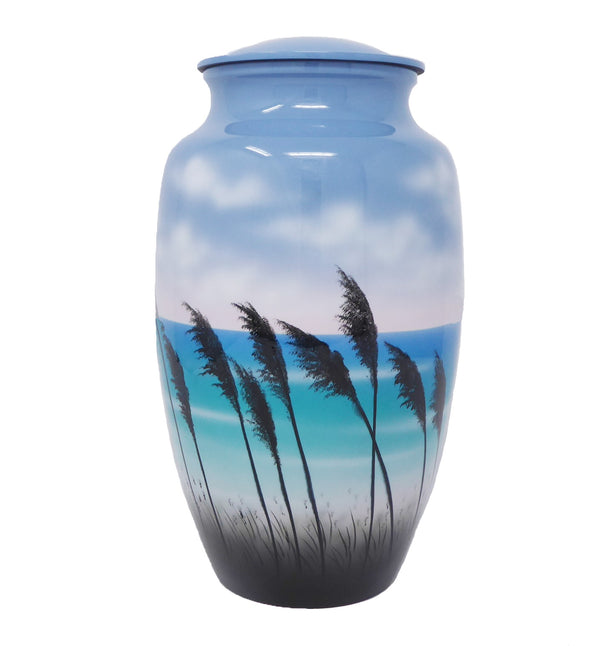 Painted Seabreeze Urn