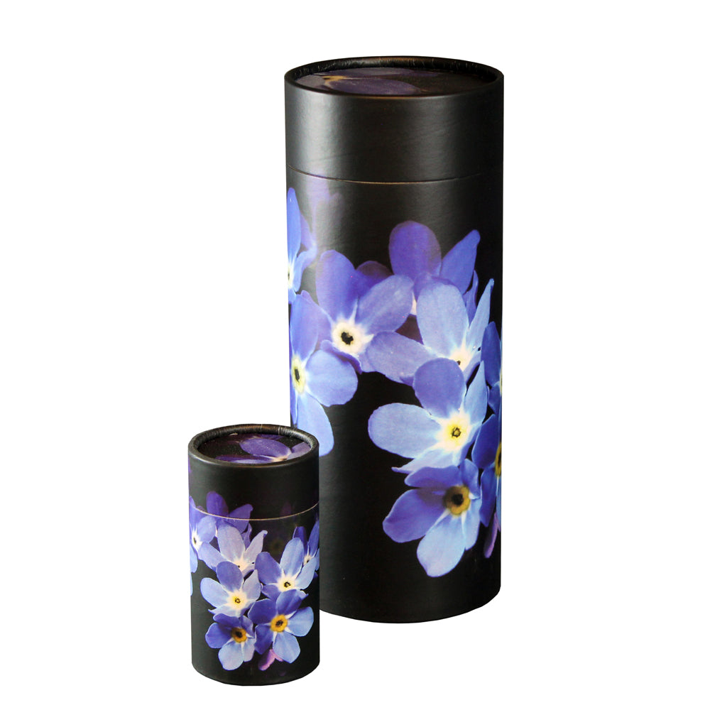 Forget Me Not Scattering Urn and Keepsake