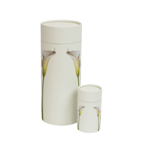Lily Scattering Urn and Keepsake