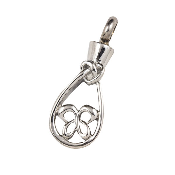 Butterfly with Heart Pendant Stainless Steel Pendant