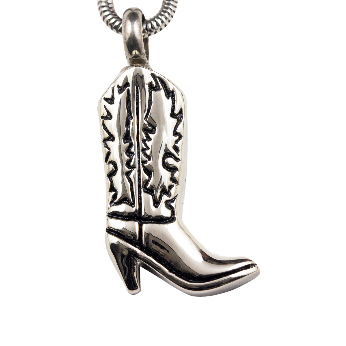 Boot Stainless Steel Pendant