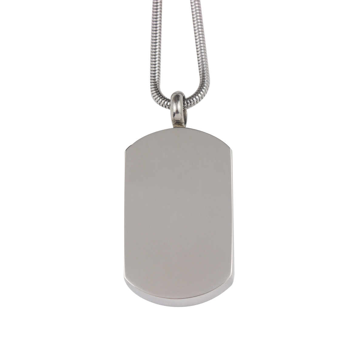 Dog Tag Stainless Steel Pendant