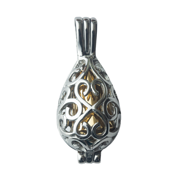 Victorian Bola Stainless Steel Pendant