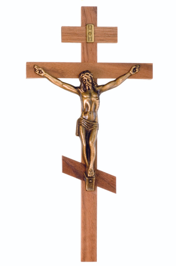 Walnut Sealer Orthodox Crucifix